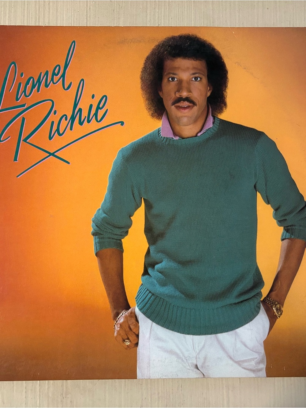 Lionel Richie Self-Titled Vinyl Record Album, 1982 Motown